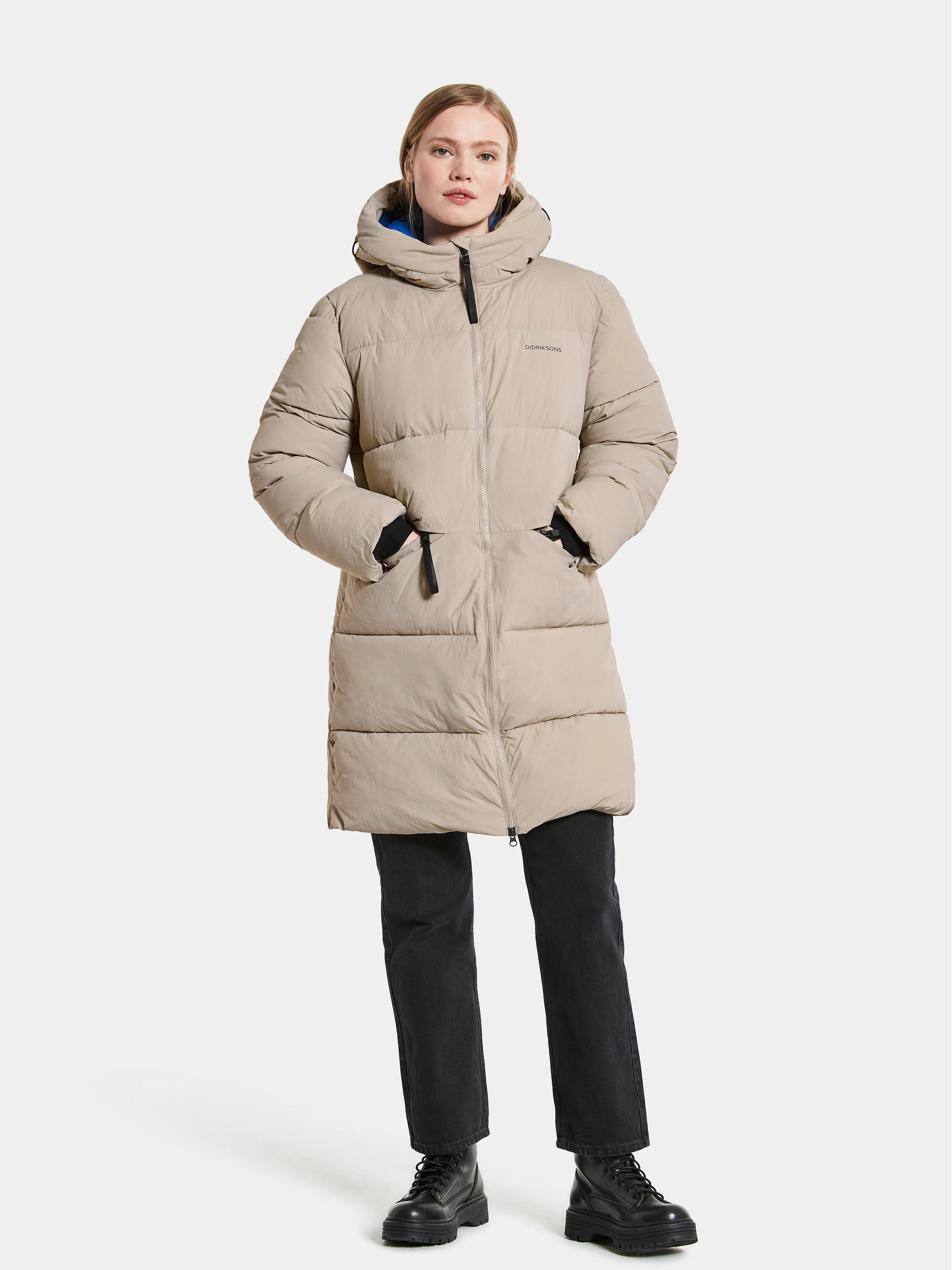 Didriksons Nomi Women&#x27;s Parka 2 Clay Beige | Buy Didriksons Nomi Women&#x27;s Parka 2 Clay Beige here | Outnorth