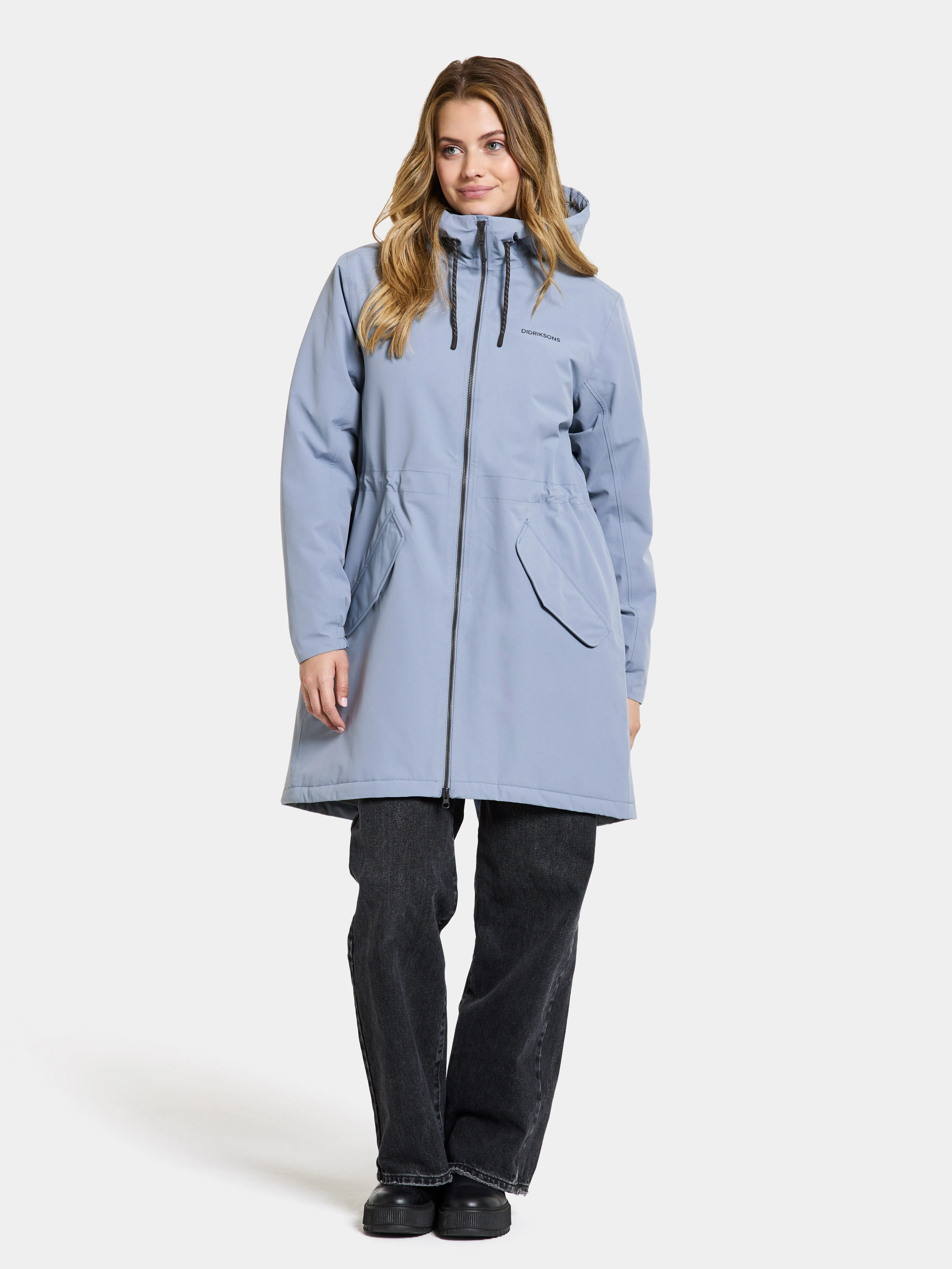 Didriksons Women&#x27;s Marta-Lisa Parka 2 Glacial Blue | Buy Didriksons Women&#x27;s Marta-Lisa Parka 2 Glacial Blue here | Outnorth