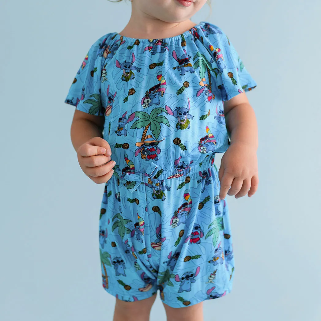 Disney Tropical Stitch Flutter Jumpsuit