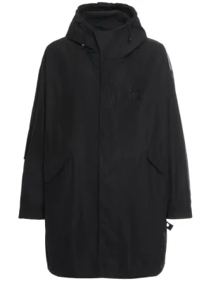 Dolce&amp;Gabbana   Logo plaque hooded parka 