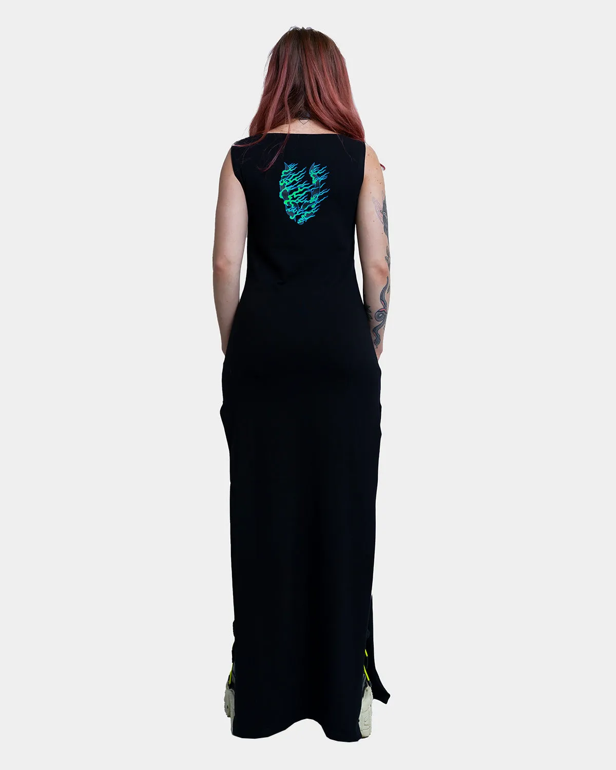 DRAGONITE LOOSE FIT DRESS BLACK