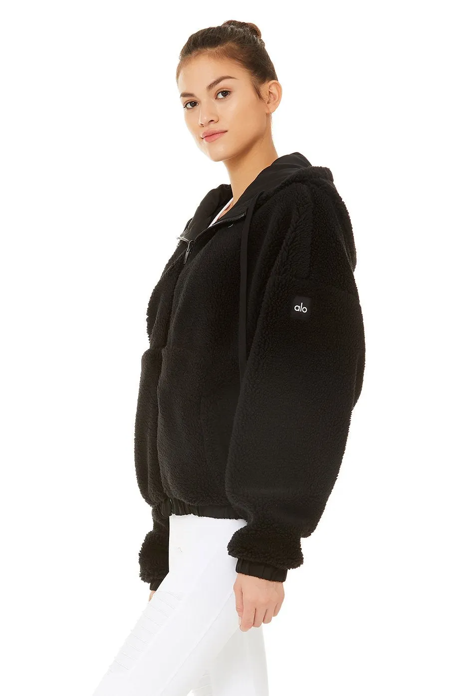 Duality Reversible Sherpa Jacket - Black