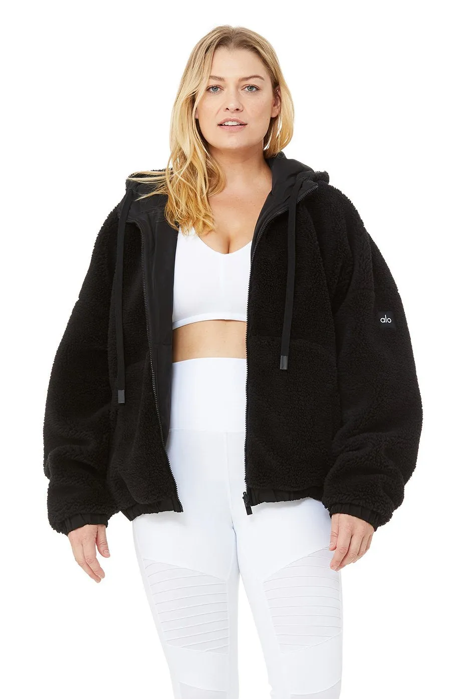 Duality Reversible Sherpa Jacket - Black