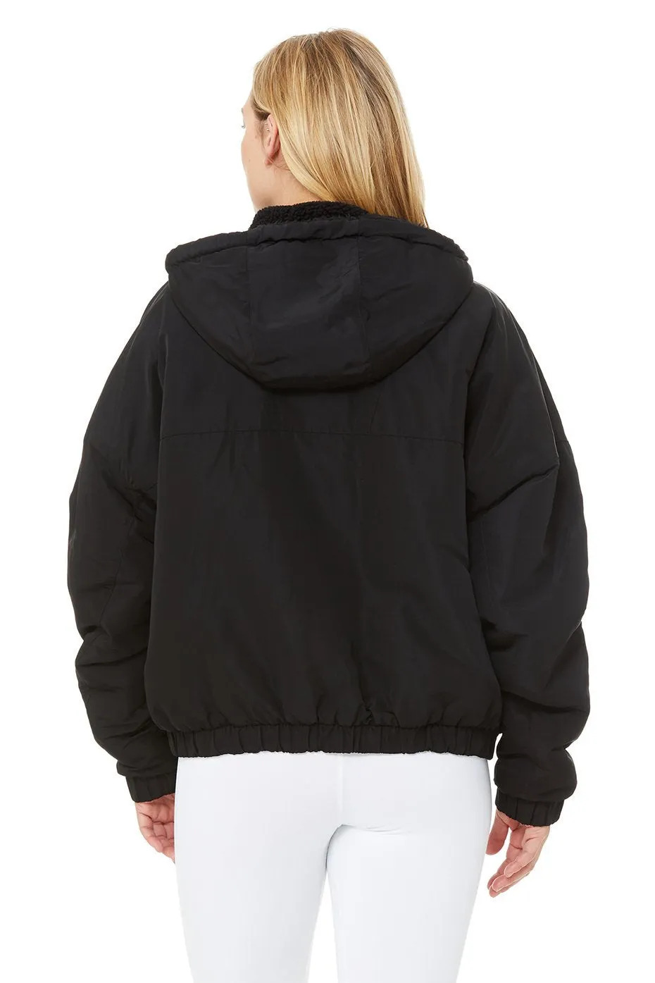 Duality Reversible Sherpa Jacket - Black