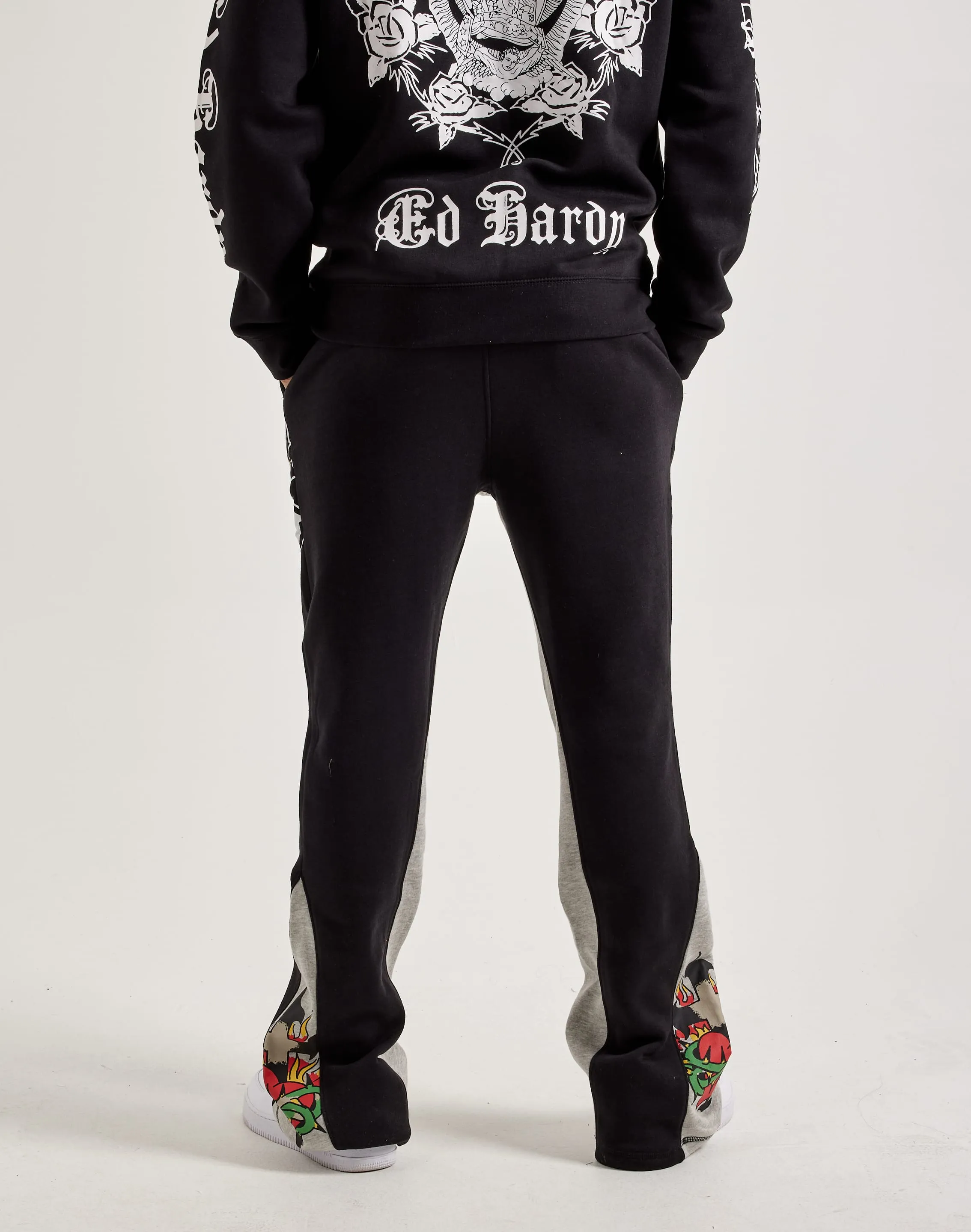 Ed Hardy Mary Cross Bootcut Sweatpants