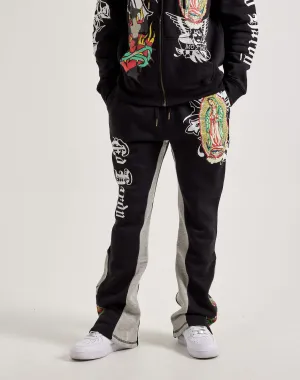 Ed Hardy Mary Cross Bootcut Sweatpants