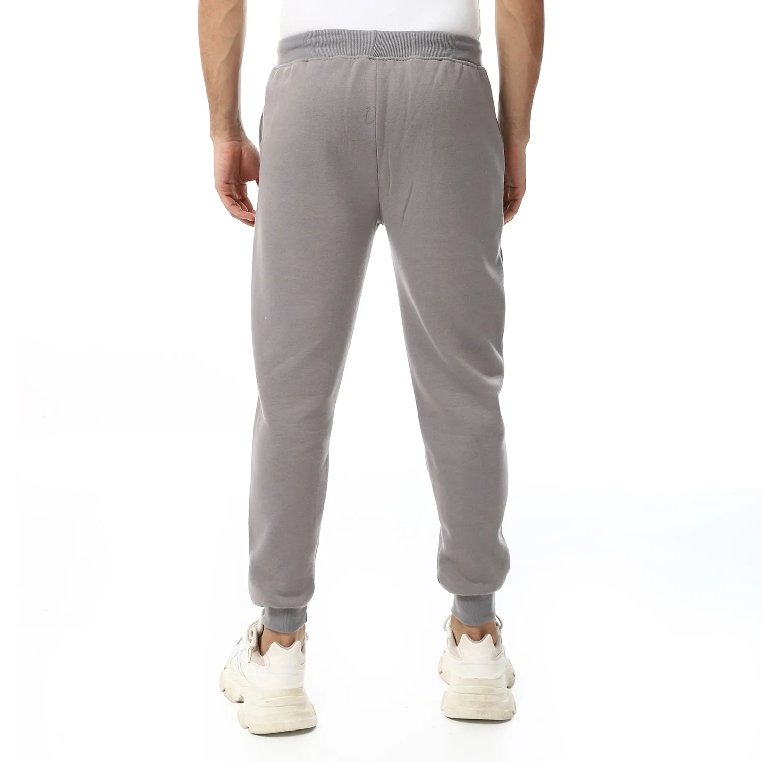 Elastic Ankle Pickle Sweatpants - Red Circle