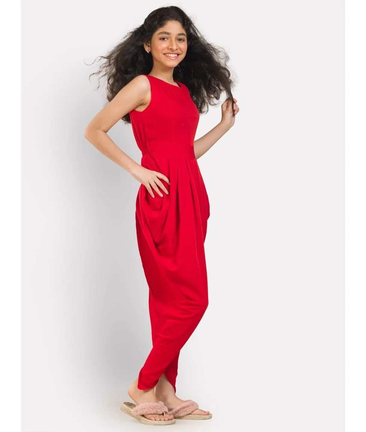 Elasticated Dhoti Jumpsuit