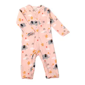 Elephant Baby Jumpsuit  (Organic Cotton)