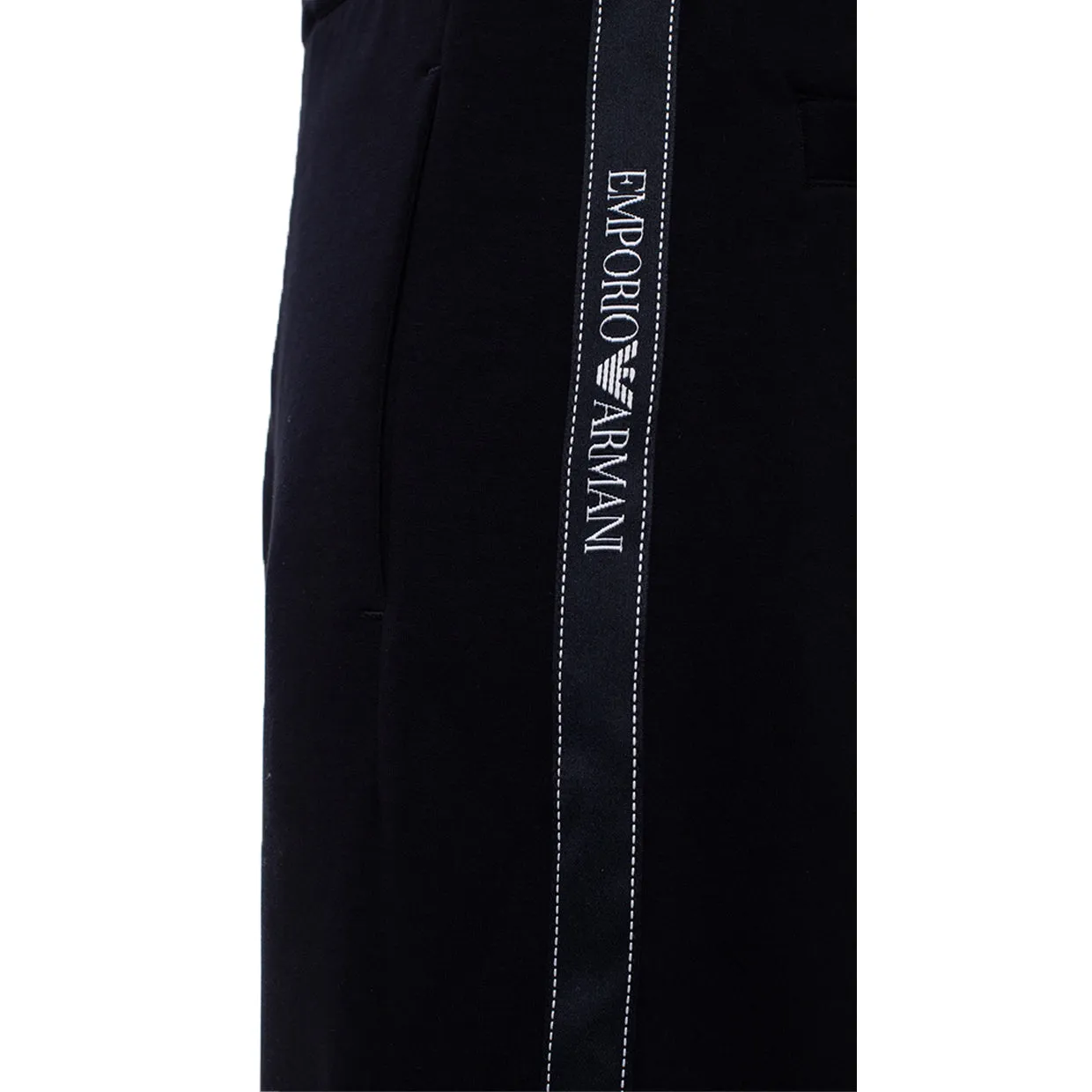 Emporio Armani Taped Logo Sweatpants