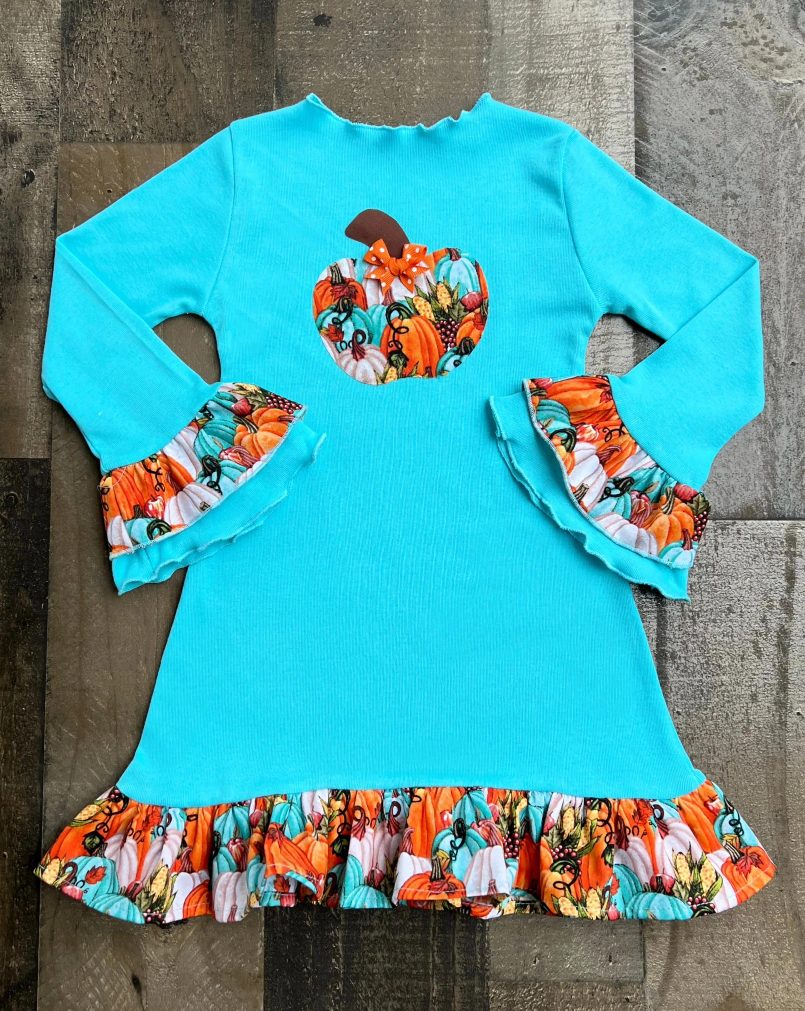 Fall Pumpkin Dress