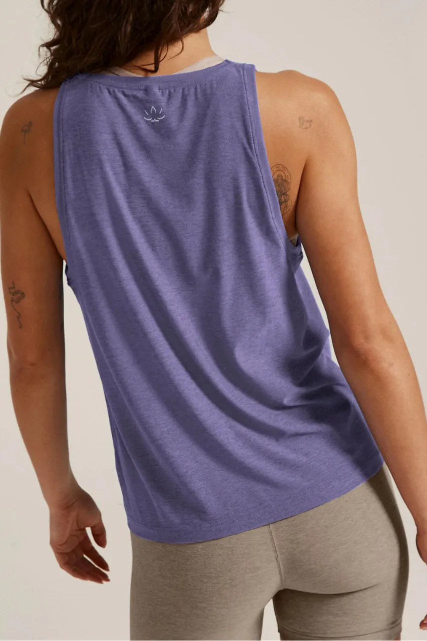 Featherweight Rebalance Tank - Indigo Heather