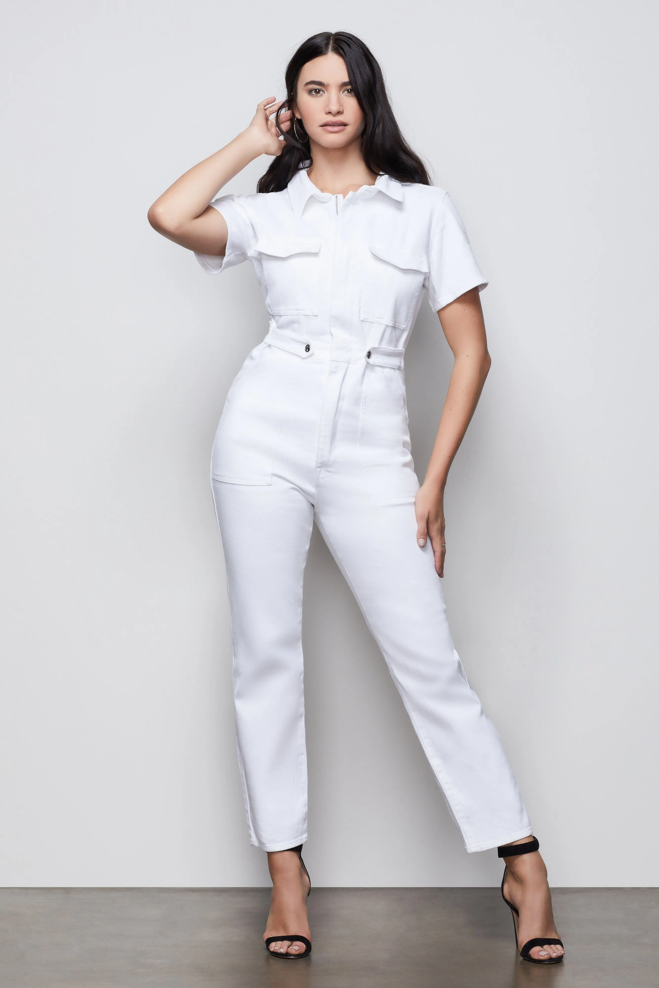 FIT FOR SUCCESS JUMPSUIT | WHITE001