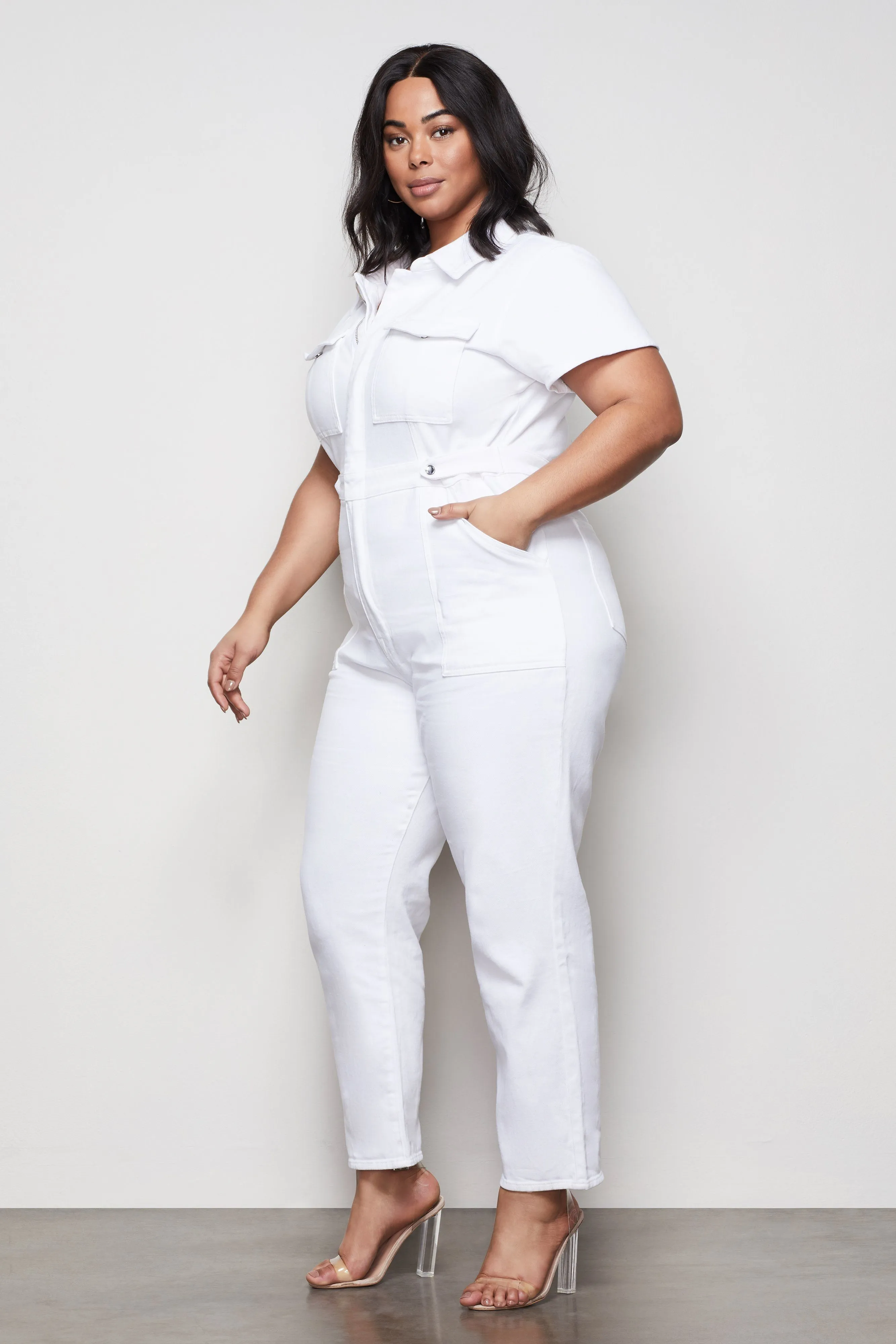 FIT FOR SUCCESS JUMPSUIT | WHITE001