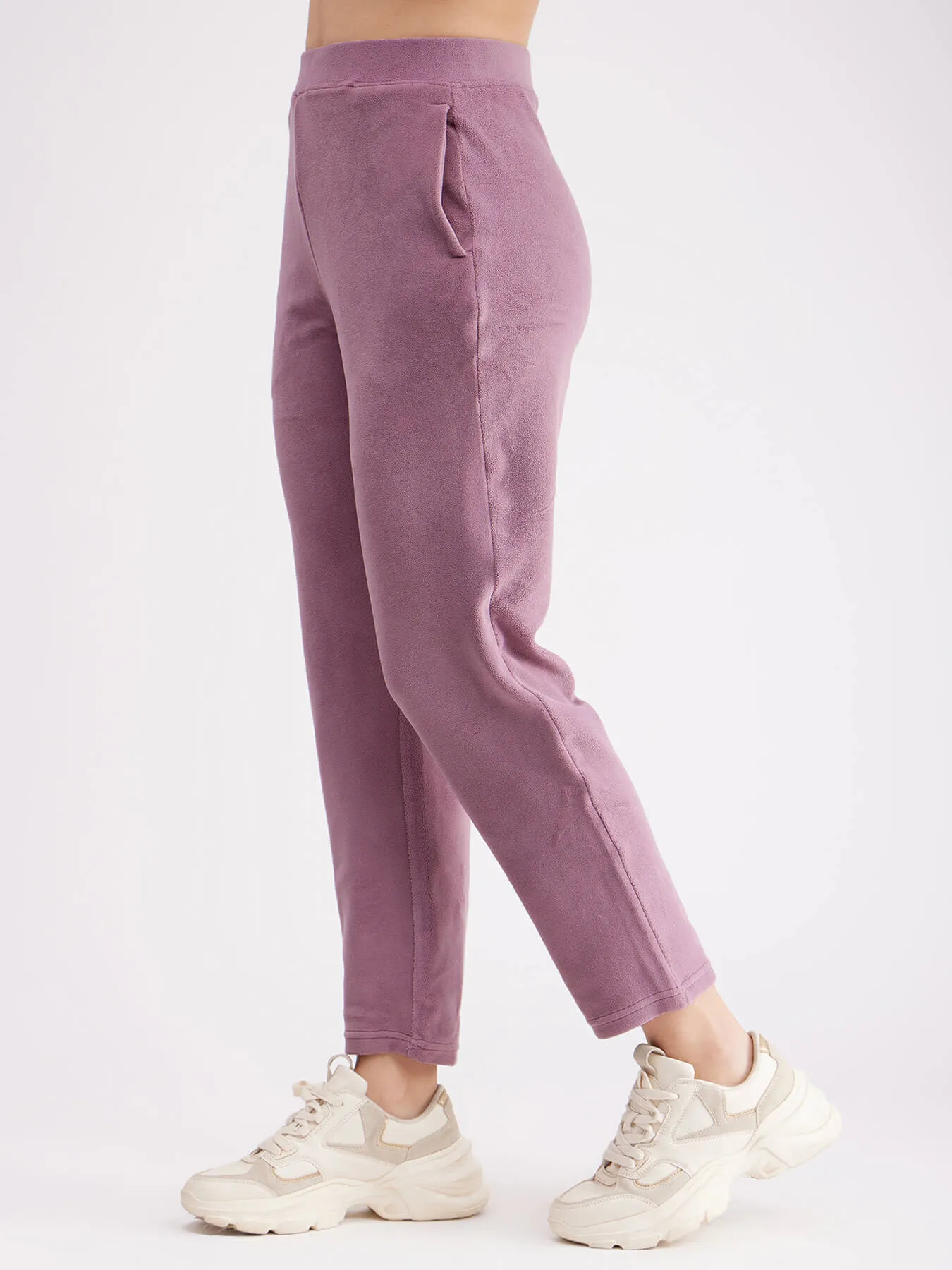 Fleece Trackpants - Lilac