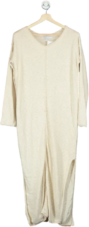 Free People Cream Jumpsuit UK XS