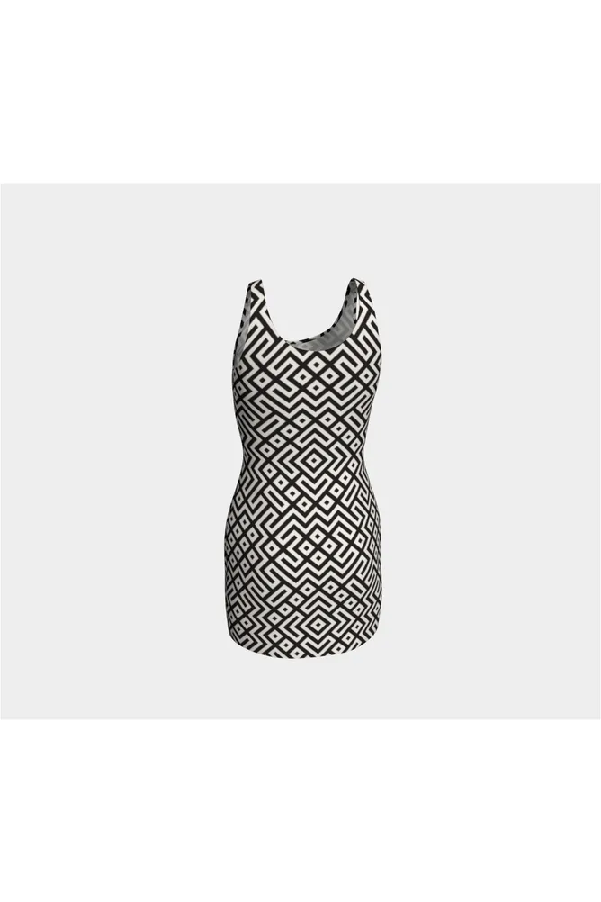 Geo Mazing Bodycon Dress