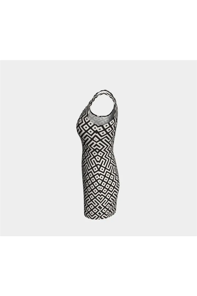 Geo Mazing Bodycon Dress