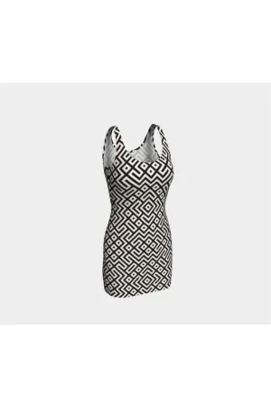 Geo Mazing Bodycon Dress