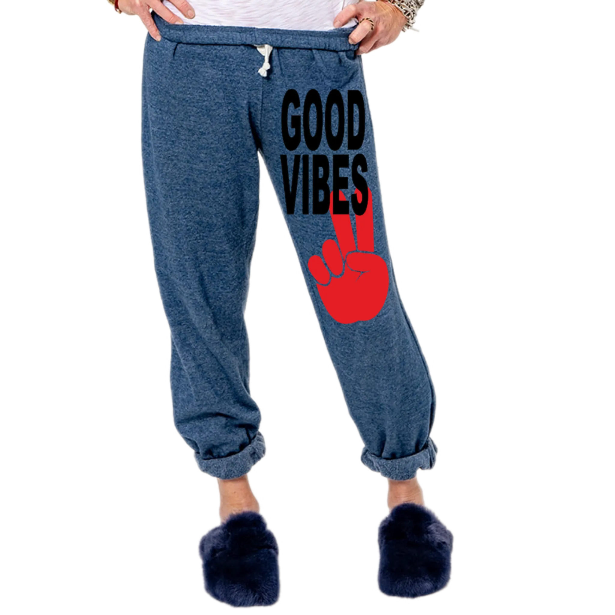 Good Vibes Hand Sweatpants