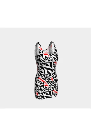 Graphic Wonder Bodycon Dress