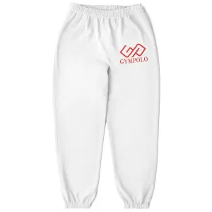 GYMPOLO Athletic Dance Sweatpants Red