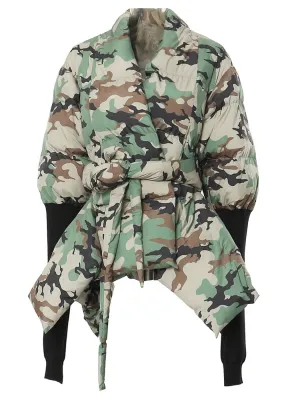 HEYFANCYSTYLE Camo Command Parka