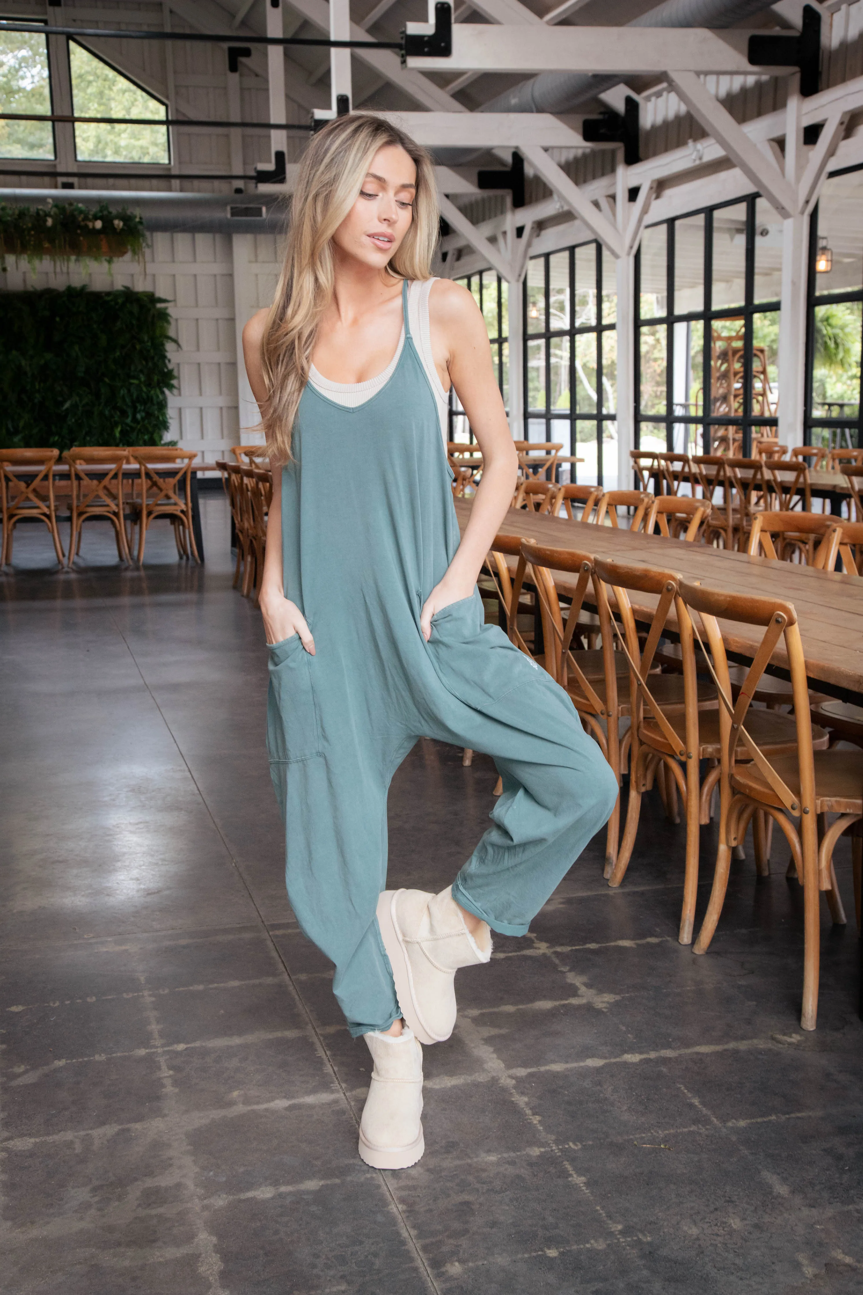 Hotshot Onesie, Midnight Jade | Free People