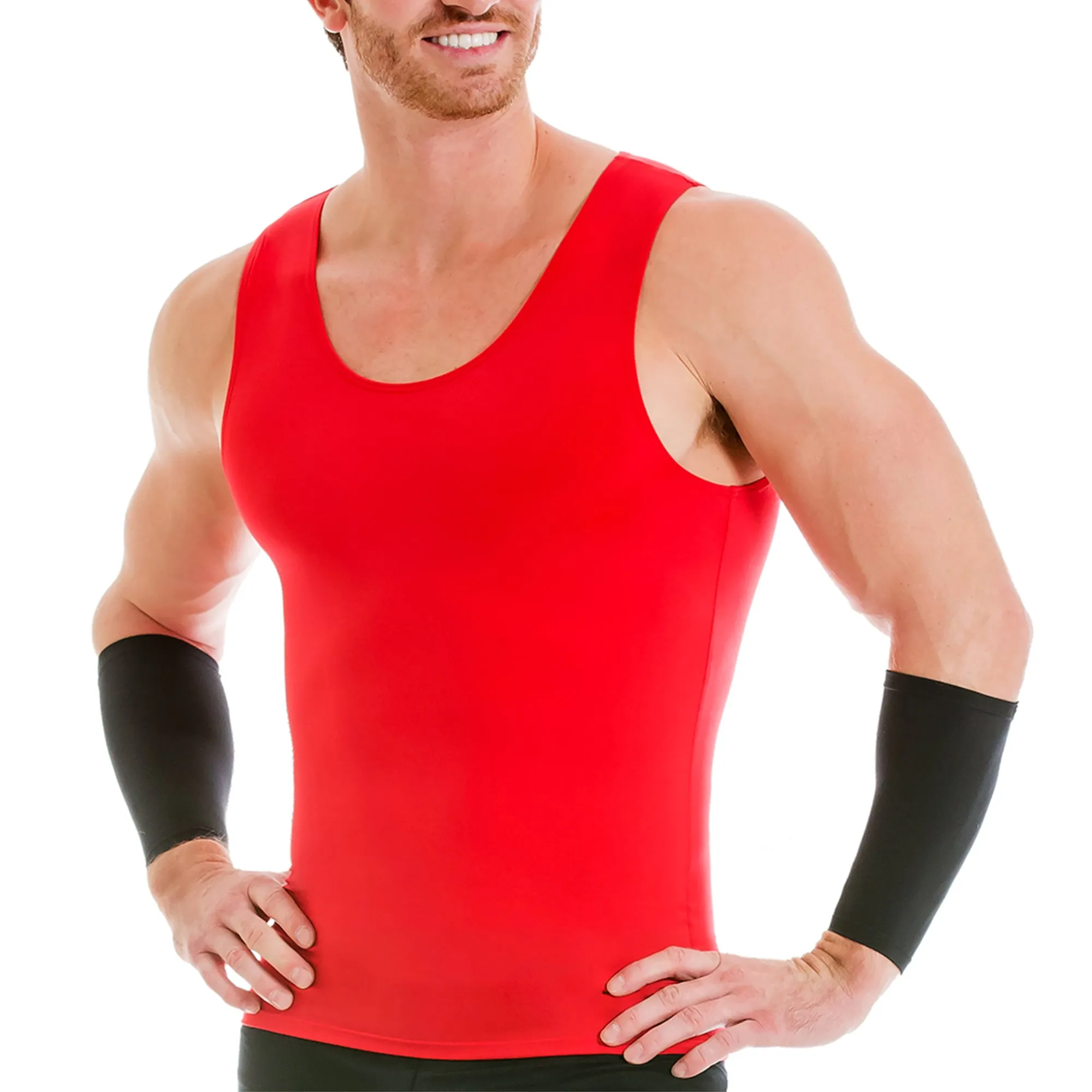 Insta Slim USA Activewear Compression Muscle Tank MA0001