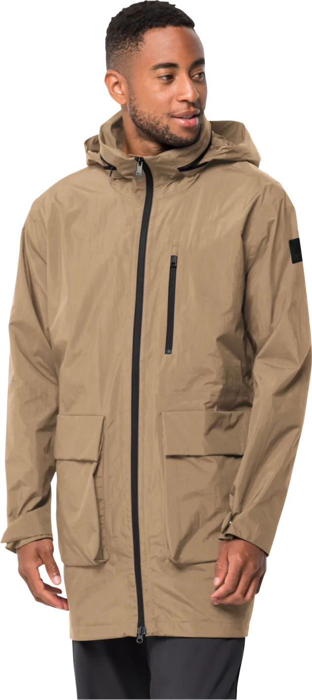 Jack Wolfskin Men&#x27;s Norden Port Parka Sand Storm | Buy Jack Wolfskin Men&#x27;s Norden Port Parka Sand Storm here | Outnorth