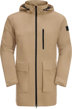 Jack Wolfskin Men&#x27;s Norden Port Parka Sand Storm | Buy Jack Wolfskin Men&#x27;s Norden Port Parka Sand Storm here | Outnorth