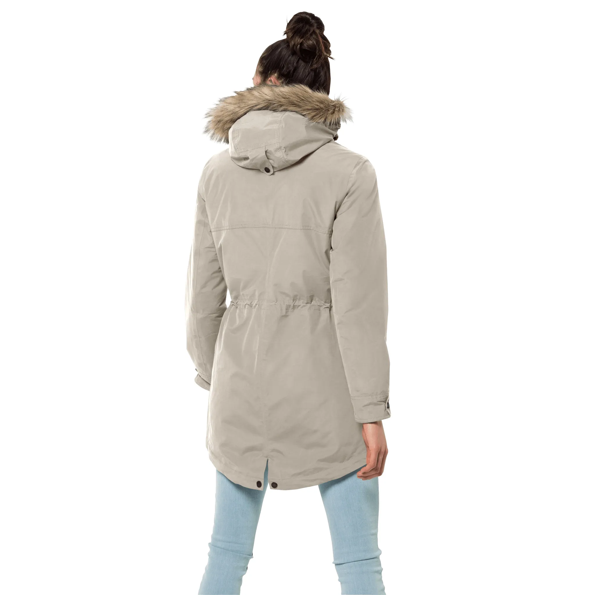 Jack Wolfskin Women&#x27;s Wildwood Parka Dusty Grey | Buy Jack Wolfskin Women&#x27;s Wildwood Parka Dusty Grey here | Outnorth