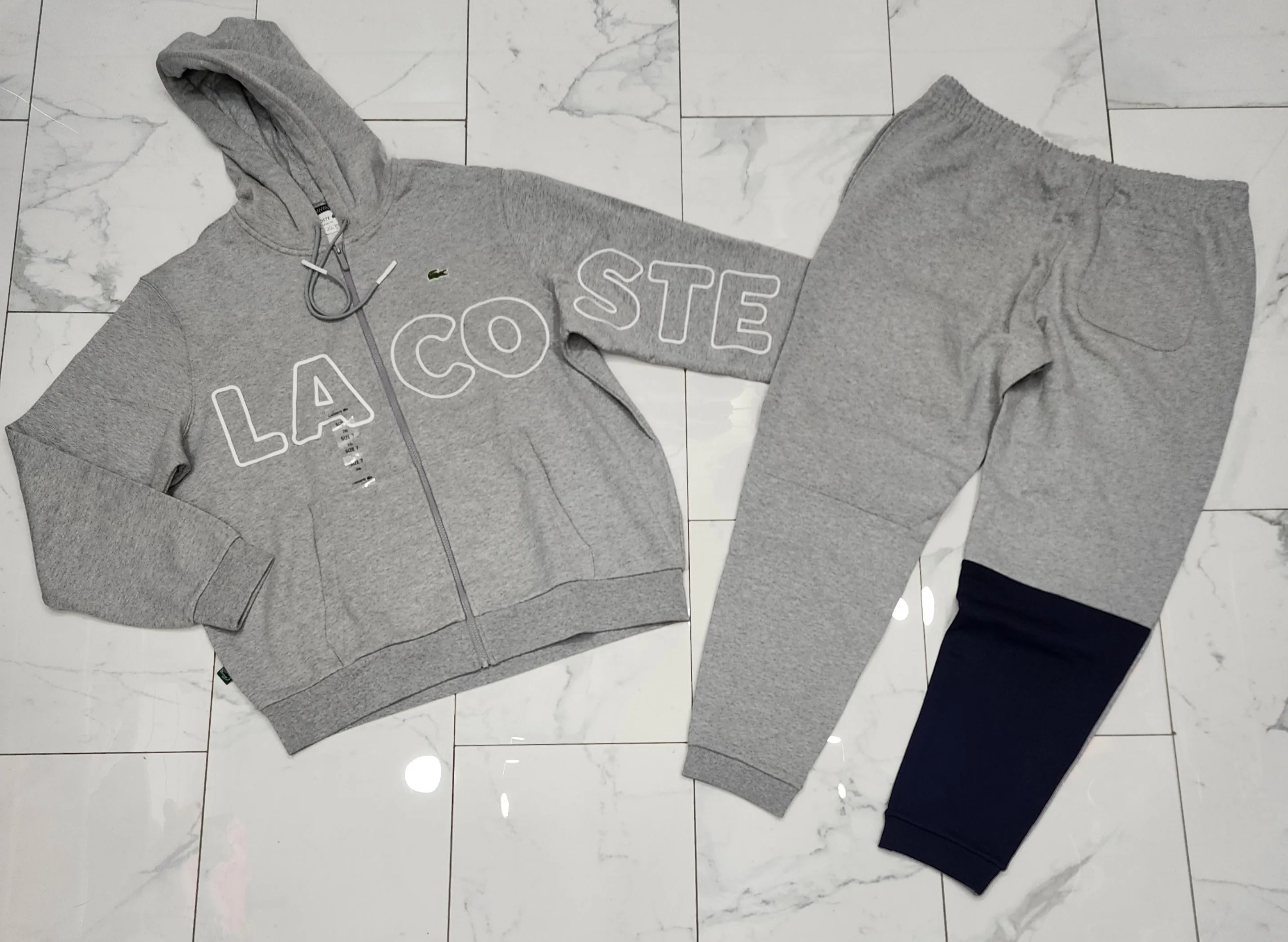 Lacoste Embroidered Letters Sweatsuit