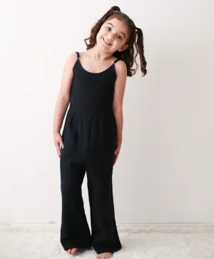 leena jumpsuit in charcoal