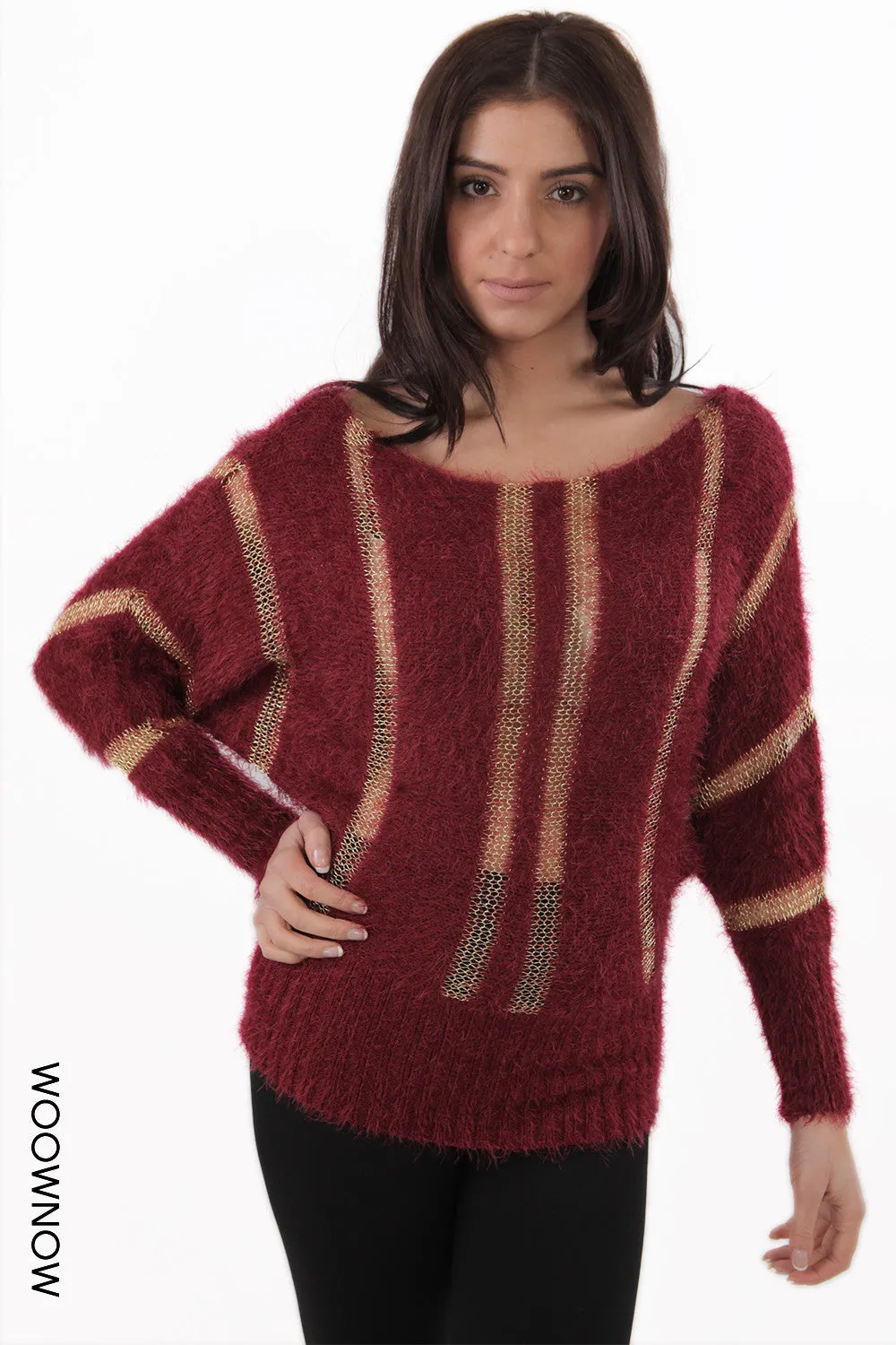 Lizzie Mesh Knit Party Jumper