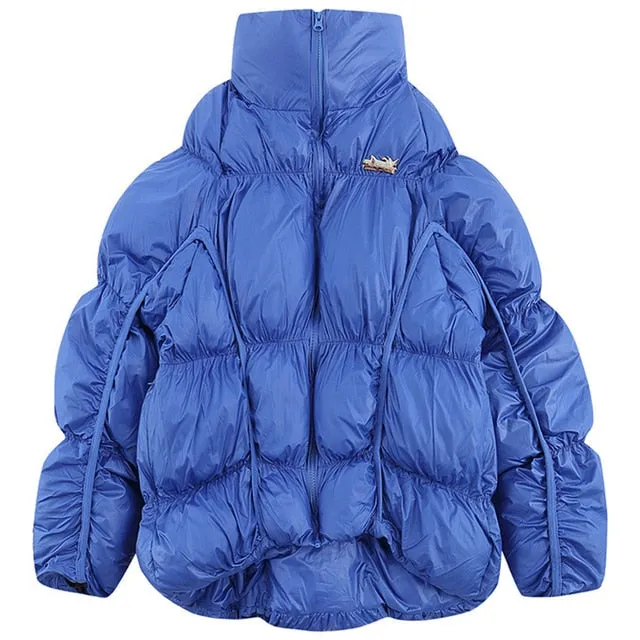 Loose Over Shoulder Padded Jacket