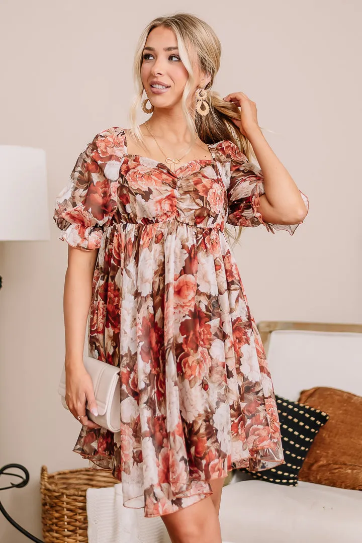 Love The Life Floral Babydoll Dress