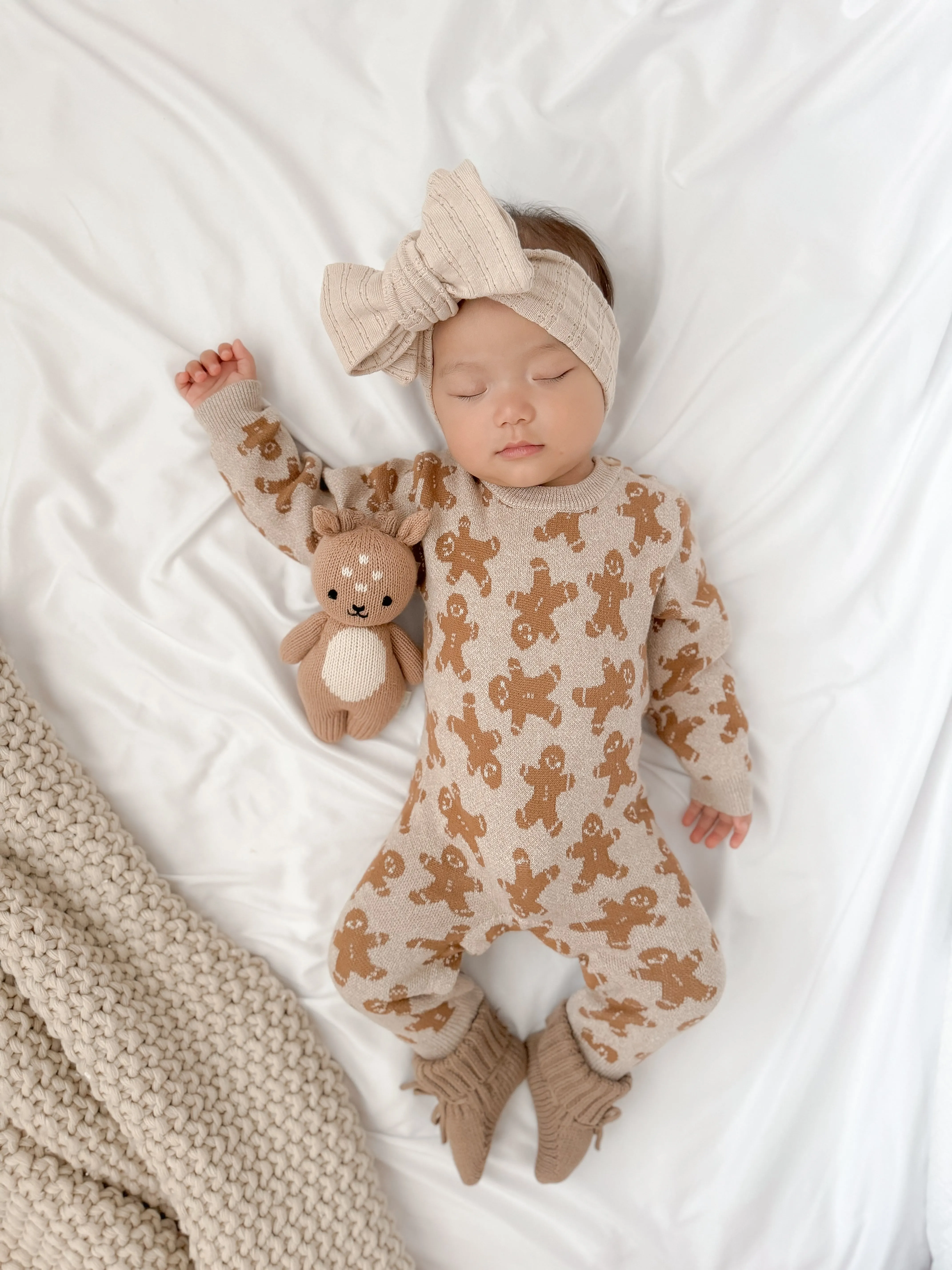 Luna   Luca Gingerbread Jumpsuit