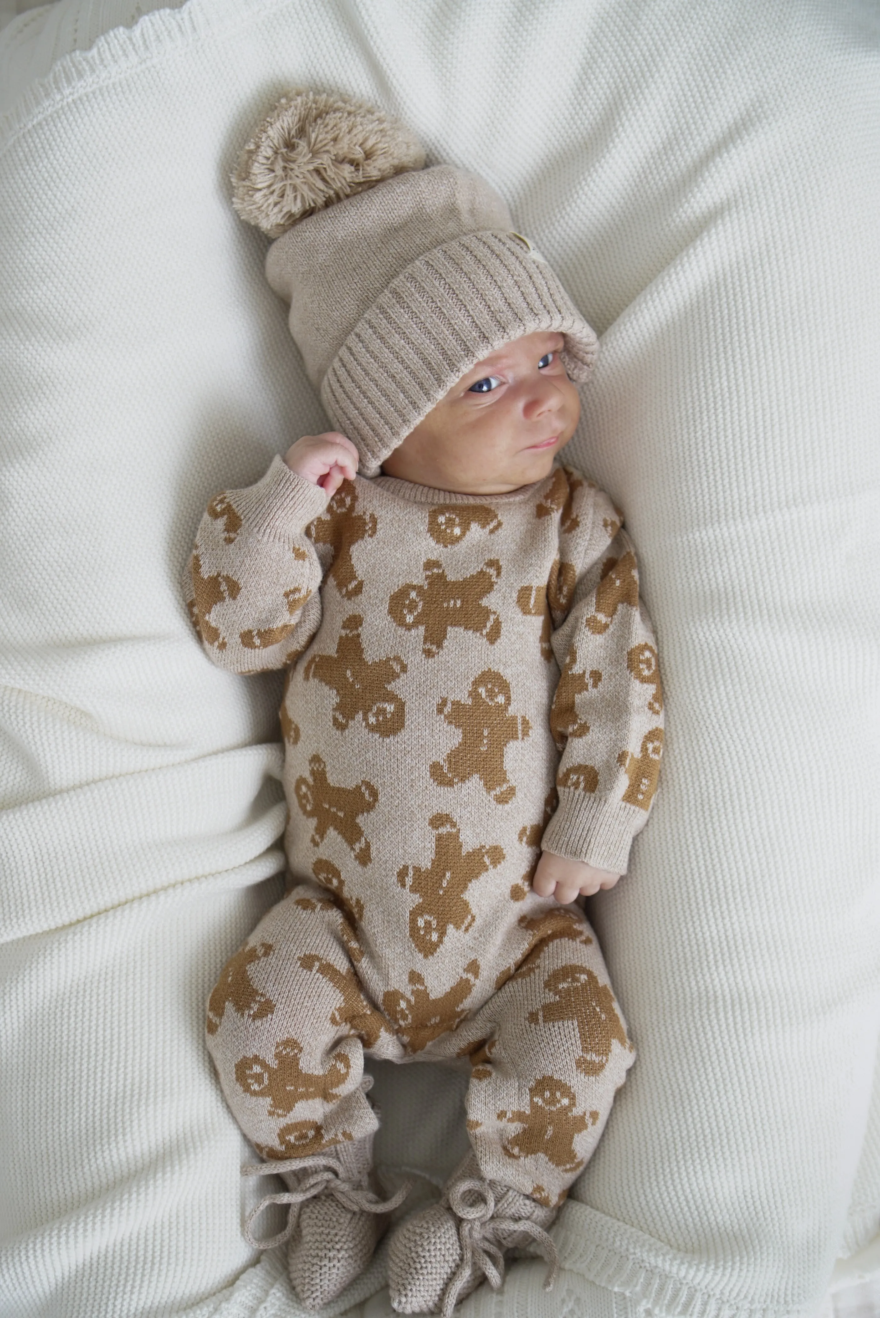 Luna   Luca Gingerbread Jumpsuit