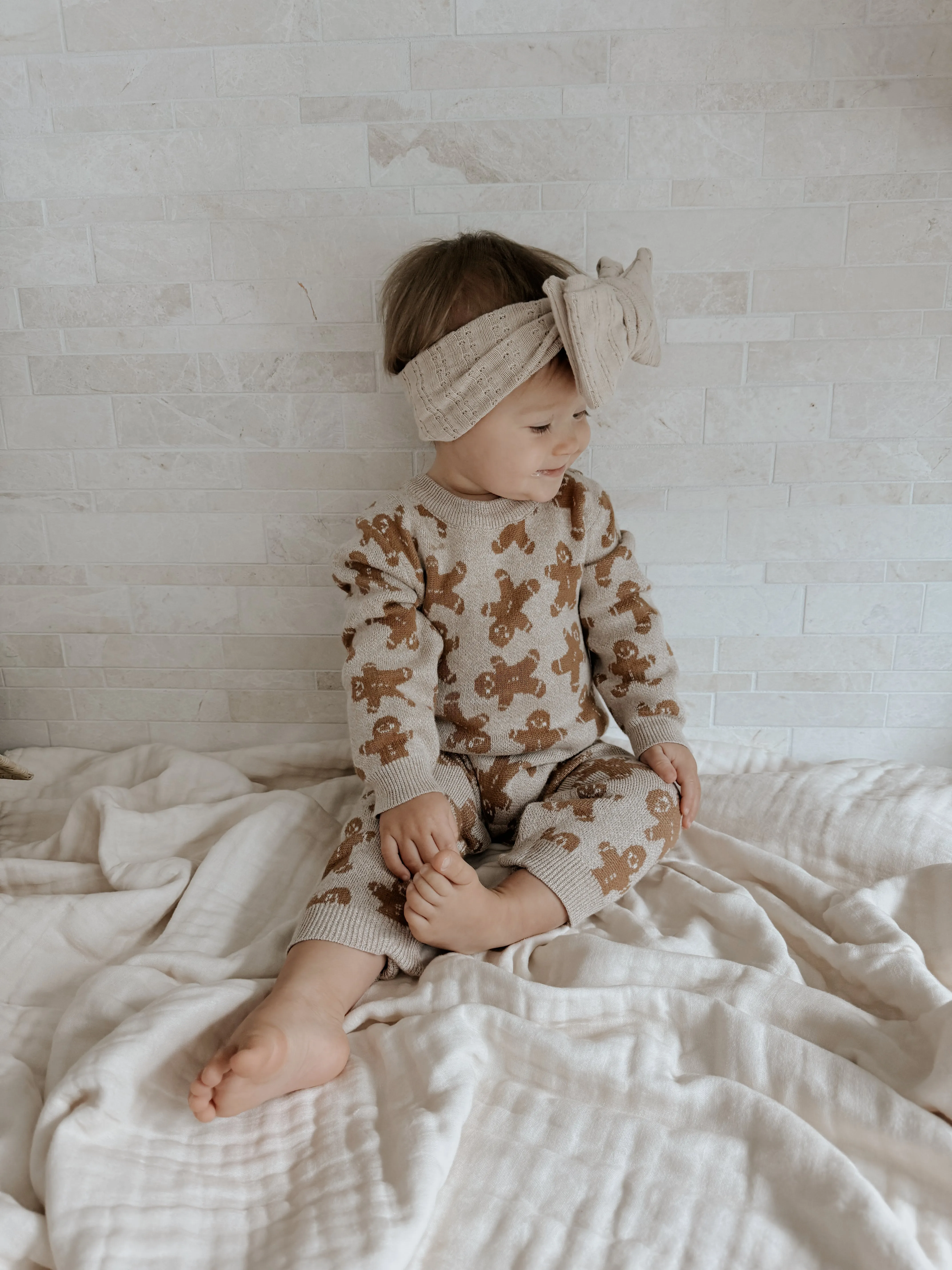 Luna   Luca Gingerbread Jumpsuit