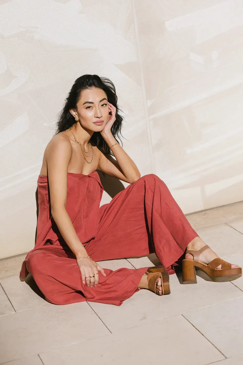 Maja Bandeau Jumpsuit - FINAL SALE