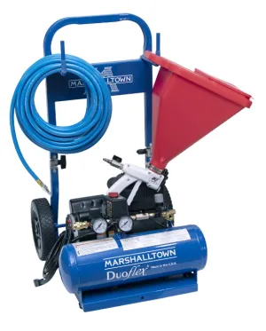 Marshalltown HC127A DuoFlex Compressor w/ SprayMate™ Hopper Gun