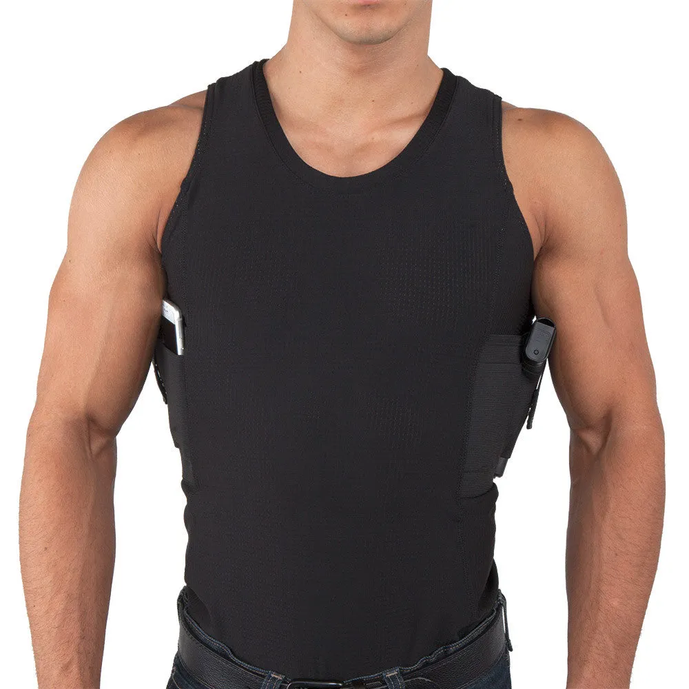 Mens Concealed Carry Coolux Mesh Tank