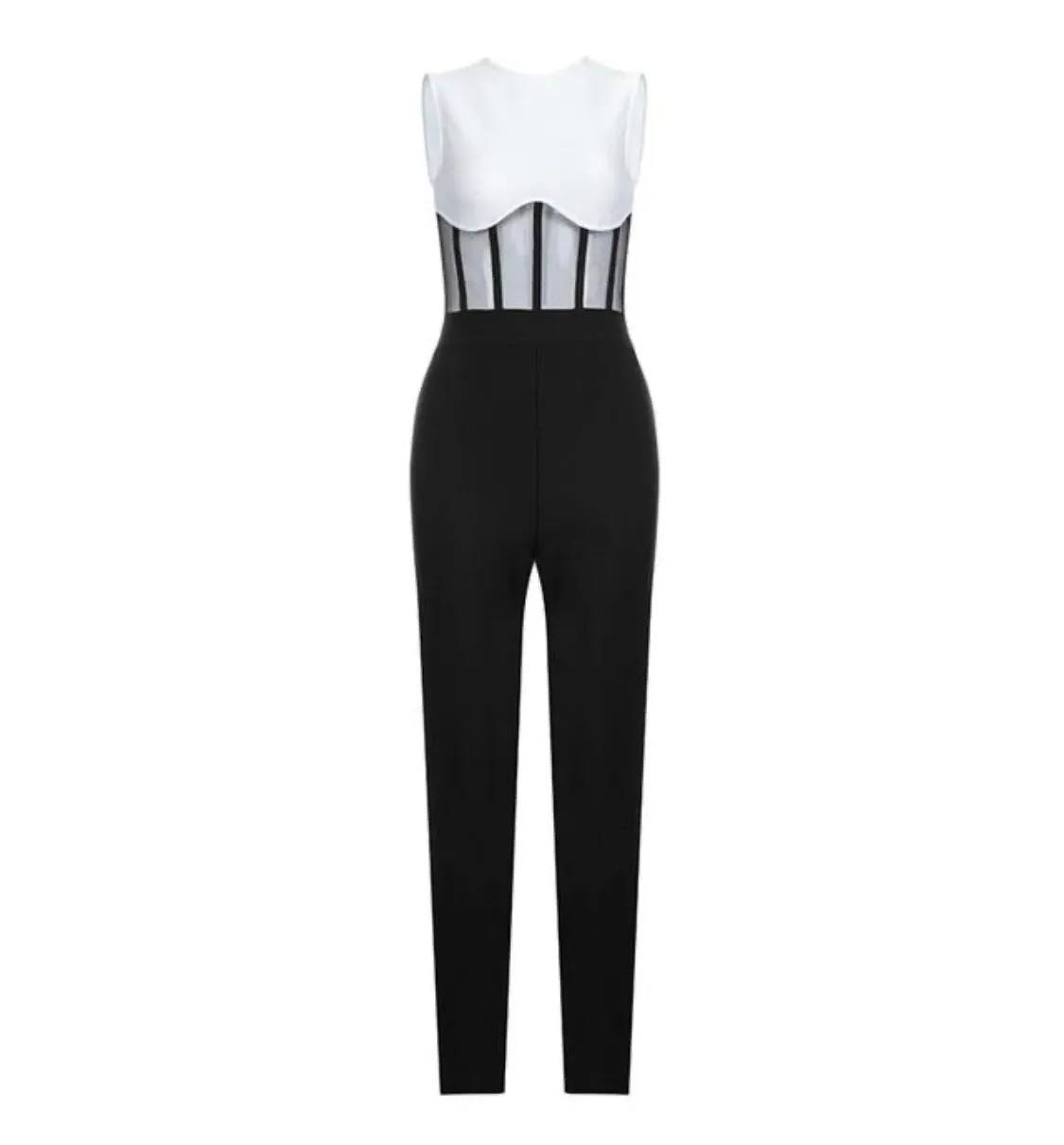 MESH JUMPSUIT