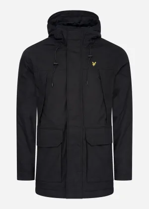 Microfleece parka 2.0 - jet black