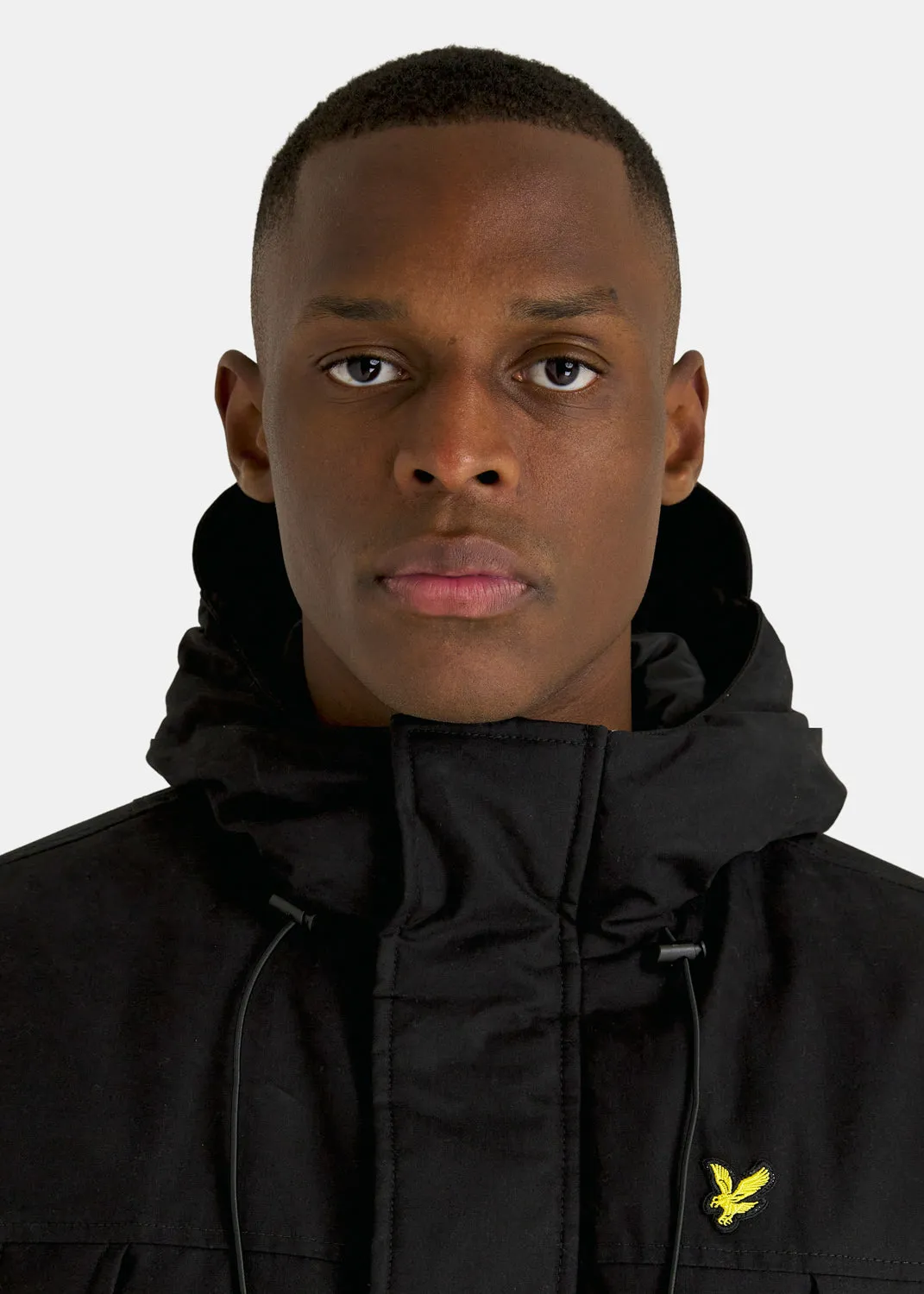 Microfleece parka 2.0 - jet black