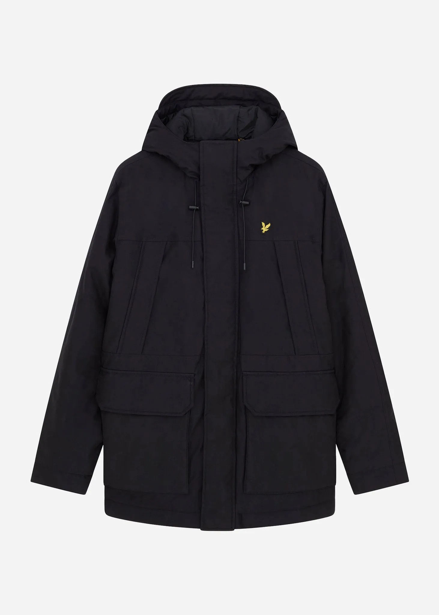 Microfleece parka 2.0 - jet black