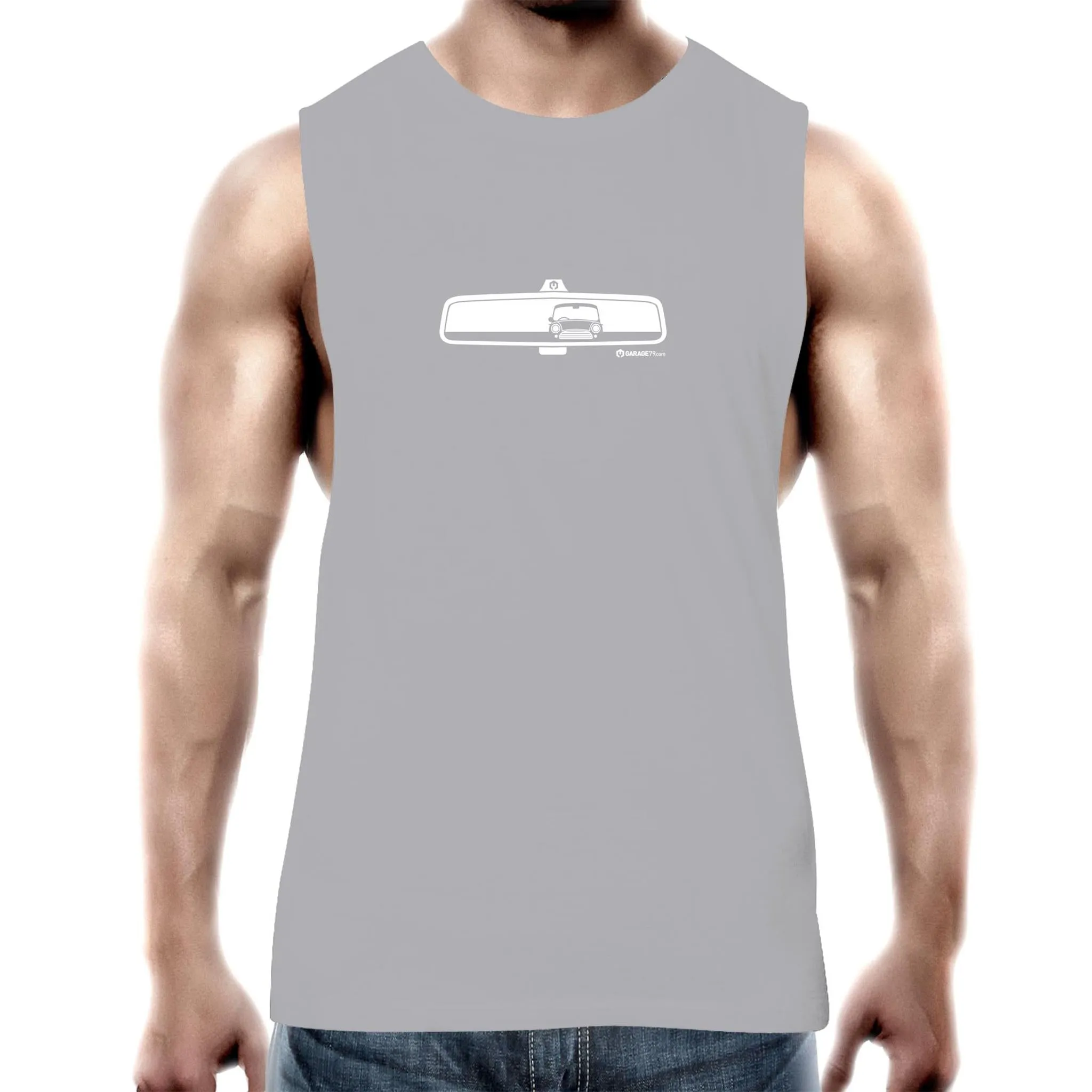 Mini in My Rearview Mens Barnard Tank Top Tee