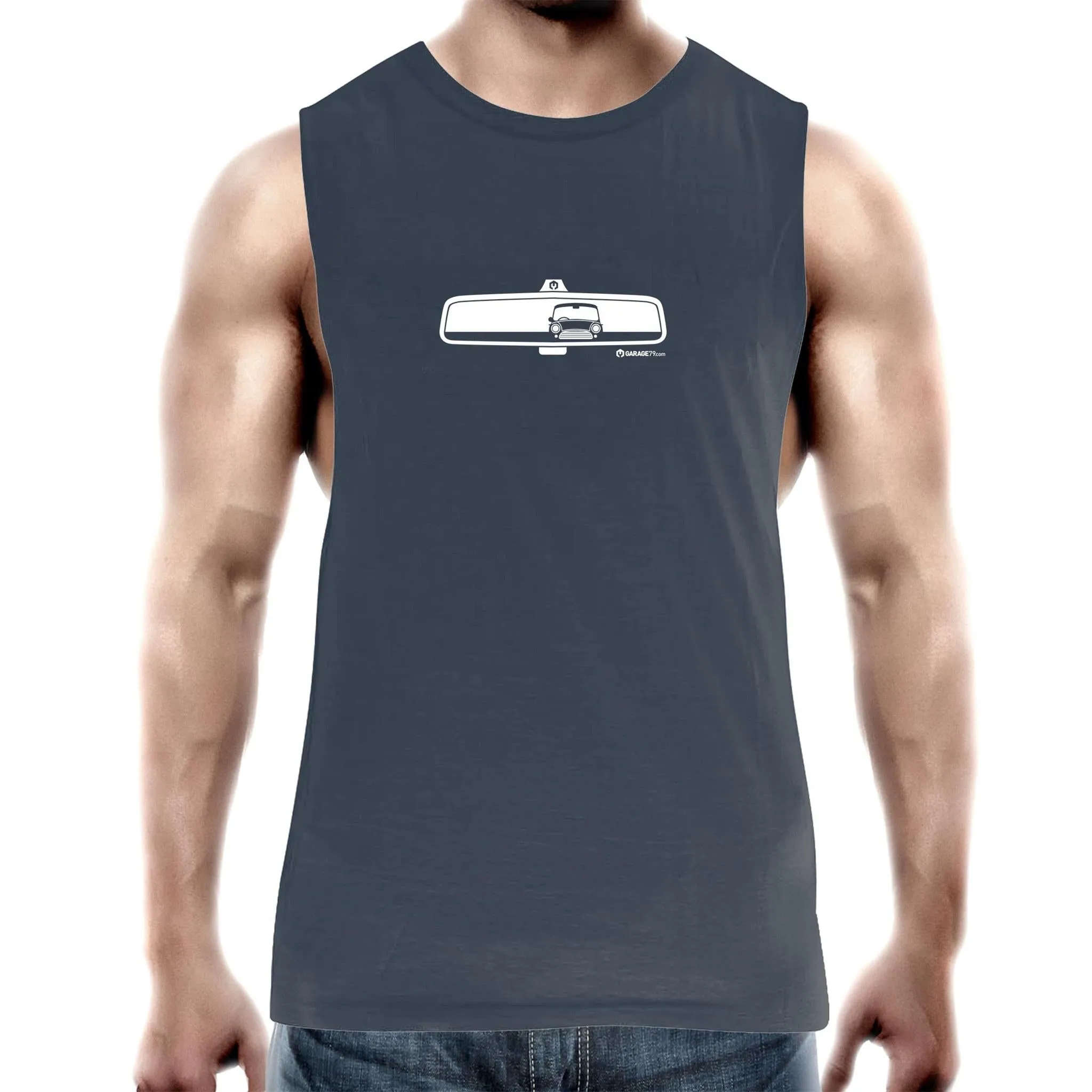 Mini in My Rearview Mens Barnard Tank Top Tee