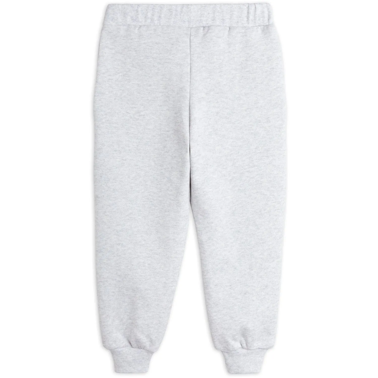 Mini Rodini Grey Melange Dog Emb Sweatpants